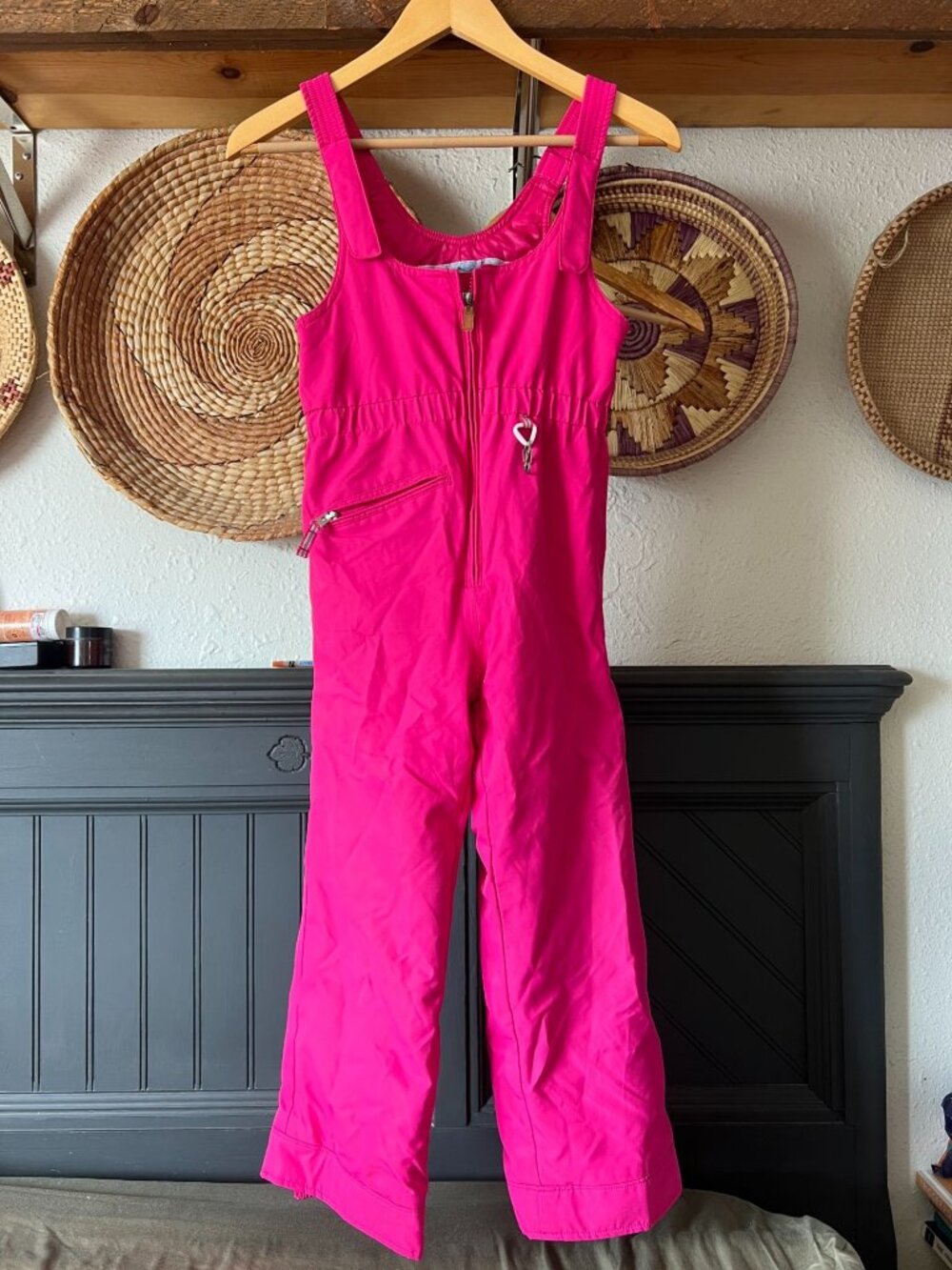 Obermeyer Pink snoverall Snowbib size 7